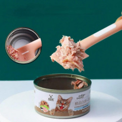 Pets Tableware Canned Spoons for Cats Dogs Wet Food for Pets Feeding Stirring Spoons with Long Handles Accessories [...]