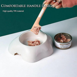 Pets Tableware Canned Spoons for Cats Dogs Wet Food for Pets Feeding Stirring Spoons with Long Handles Accessories [...]