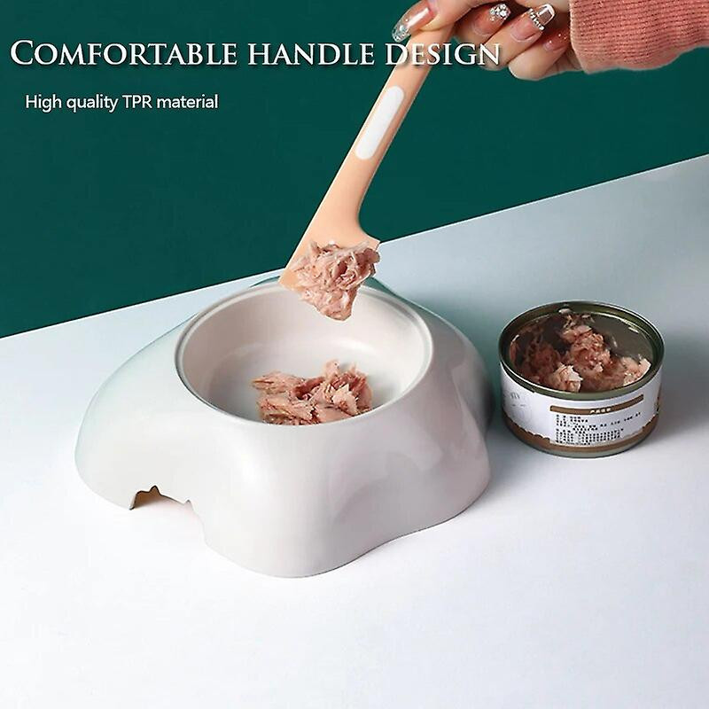 Pets Tableware Canned Spoons for Cats Dogs Wet Food for Pets Feeding Stirring Spoons with Long Handles Accessories [...]
