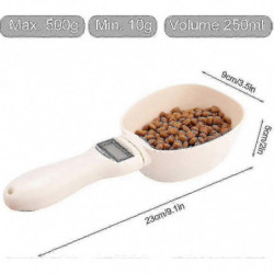Pet Food Measuring Scoop Electronic Spoon Weighing Precise Dog_Feb Pet Food Measuring Scoop Electronic Spoon Weighing Precise Dog_Feb