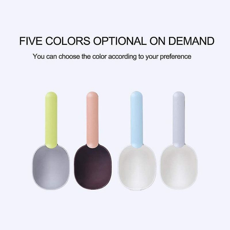 Long Handle With Clip Dog Food Scoop-cat Food Scoop-dog Food Measuring Scoop-pet Food Scoop -1 Cup Measuring Scoop