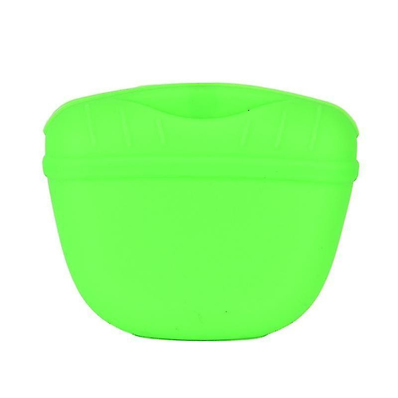 Silicone Pet Feeding Bag Going Out Dog Snack Bag Outdoor Dog Food Bag Pet