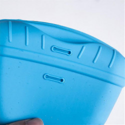 Silicone Pet Feeding Bag Going Out Dog Snack Bag Outdoor Dog Food Bag Pet Silicone Pet Feeding Bag Going Out Dog Snack Bag Outdoor Dog Food Bag Pet