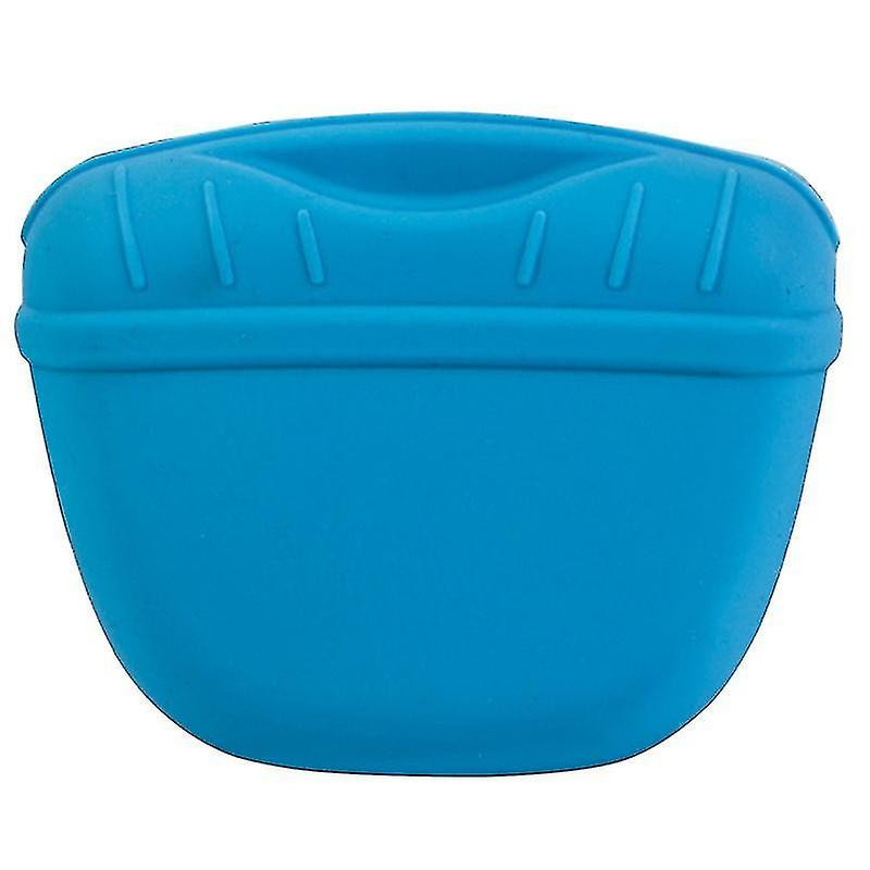 Silicone Pet Feeding Bag Going Out Dog Snack Bag Outdoor Dog Food Bag Pet