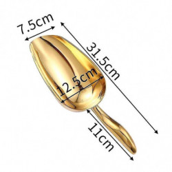 31cm Stainless Steel Scoop Ice, Dog Cat Food 31cm Stainless Steel Scoop Ice, Dog Cat Food