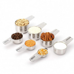 7pcsset Universal Kitchen Tool Measuring Spoon Stackable Weighing Powder Stainless Steel Easy Clean Accurate Cafe Home 7pcsset Universal Kitchen Tool Measuring Spoon Stackable Weighing Powder Stainless Steel Easy Clean Accurate Cafe Home