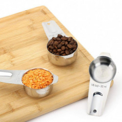 7pcsset Universal Kitchen Tool Measuring Spoon Stackable Weighing Powder Stainless Steel Easy Clean Accurate Cafe Home 7pcsset Universal Kitchen Tool Measuring Spoon Stackable Weighing Powder Stainless Steel Easy Clean Accurate Cafe Home