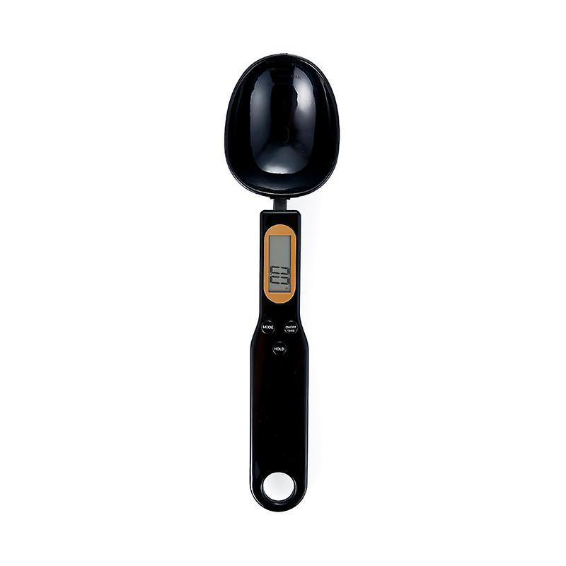 Electronic Kitchen Scale 500g 01g Spoon Scale Display Digital Weight Measuring Spoon Digital Mini Kitchen Tool Black
