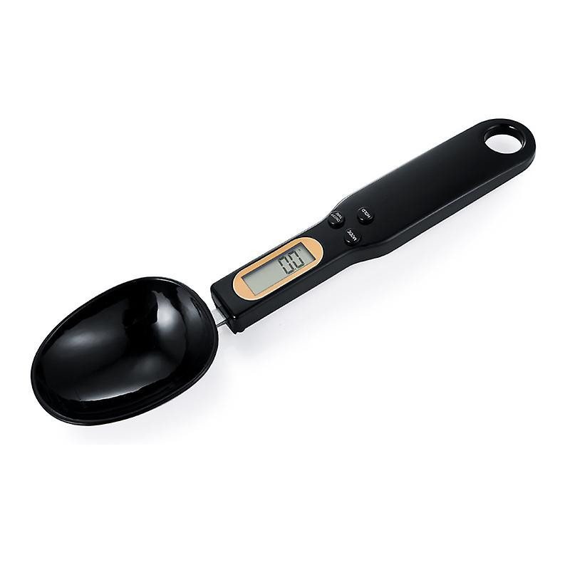 Electronic Kitchen Scale 500g 01g Spoon Scale Display Digital Weight Measuring Spoon Digital Mini Kitchen Tool Black