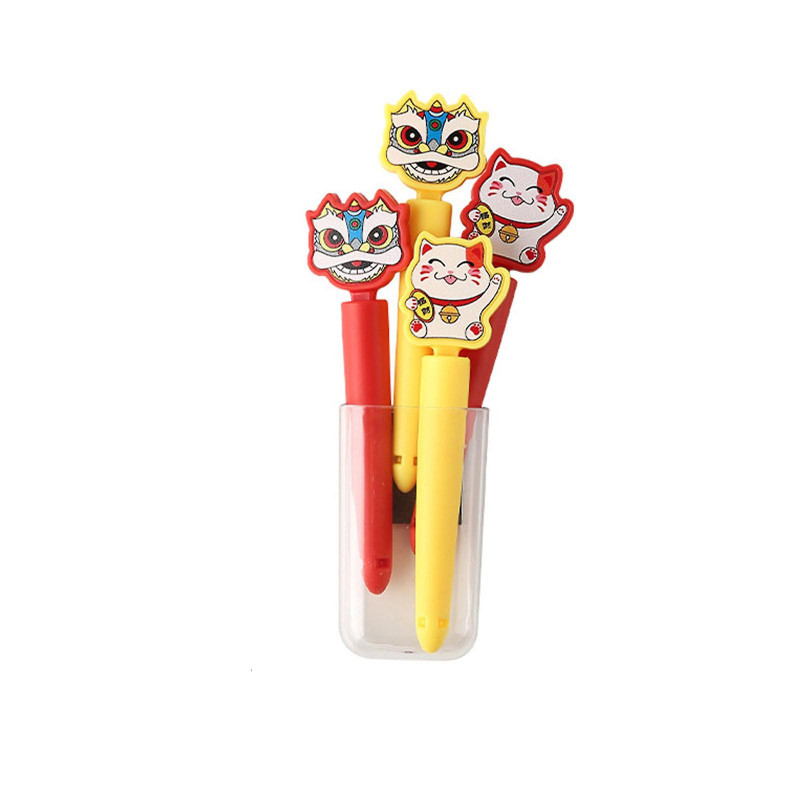 Cartoon Lucky For Cat Sealing Clip Portable Food Snack Bag Seal Clamps