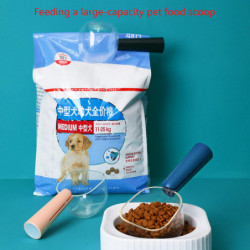 Pet Food Scooper With Measurements Scale Scoop Clear Spoon Comfortable Grip Pet Food Scooper With Measurements Scale Scoop Clear Spoon Comfortable Grip