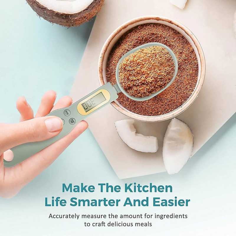 Cuillère à mesurer alimentaire Balance de cuisine Affichage numérique Cuillère de pesage électronique