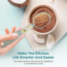 Cuillère à mesurer alimentaire Balance de cuisine Affichage numérique Cuillère de pesage électronique