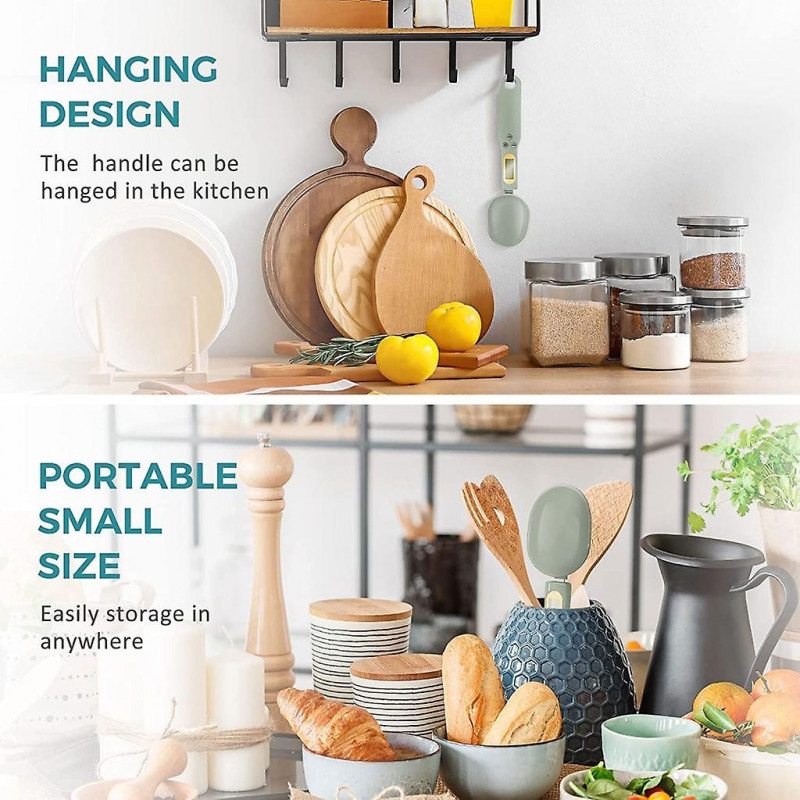 Cuillère à mesurer alimentaire Balance de cuisine Affichage numérique Cuillère de pesage électronique