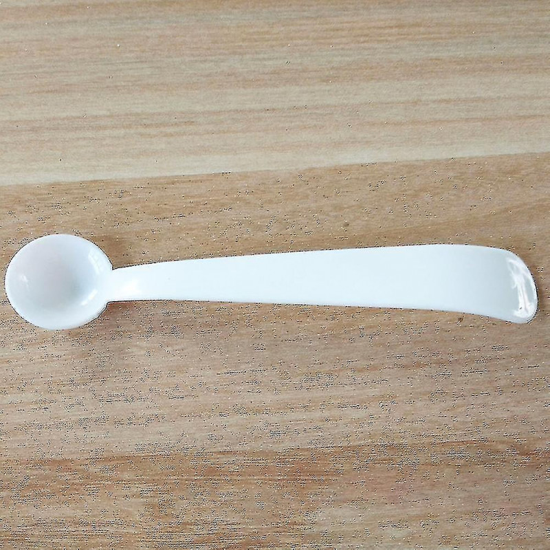 10pcs Mini Portable Plastic 2g Medicine Powder Salt Precise Measuring Spoons
