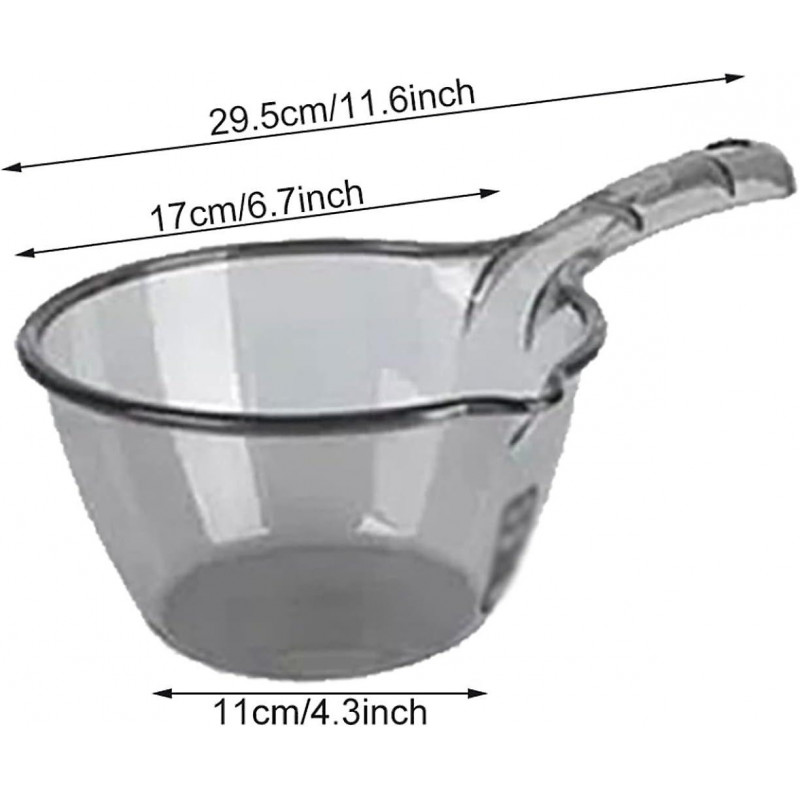 Spoon Bag Watering Spoon Cup Bathroom Kitchen Shower Shovel Household Bucket Water Spoon Tool Accessories [...]