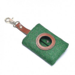 Portable Lightweight Dog Poop Bag Dispenser, 1 Piece, Green Portable Lightweight Dog Poop Bag Dispenser, 1 Piece, Green