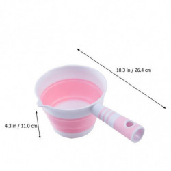 1pc home kitchen foldable water ladle simple hanging plastic water scoop 1pc home kitchen foldable water ladle simple hanging plastic water scoop