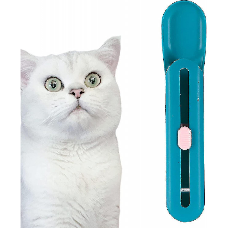 Cat Wet Treats Dispense Spoon, Treat Squeeze Spoon, Feeding Wate Supplies Wet Cat Food Storage Pet Food Spoon
