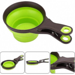 2 Piece Plastic Measuring Spoon Set, Foldable Food Scoop, Plastic Cat Food Scoop, For Cats Gift 2 Piece Plastic Measuring Spoon Set, Foldable Food Scoop, Plastic Cat Food Scoop, For Cats Gift