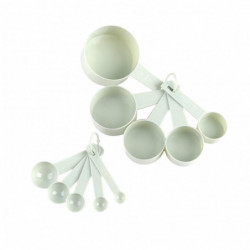 10Pcs Measuring Spoon Comfortable Grip Multifunctional Measuring Cup Easy to Clean Measurement Tools for Home Kitchen 10Pcs Measuring Spoon Comfortable Grip Multifunctional Measuring Cup Easy to Clean Measurement Tools for Home Kitchen