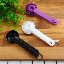 10Pcs Measuring Spoon Comfortable Grip Multifunctional Measuring Cup Easy to Clean Measurement Tools for Home Kitchen 10Pcs Measuring Spoon Comfortable Grip Multifunctional Measuring Cup Easy to Clean Measurement Tools for Home Kitchen