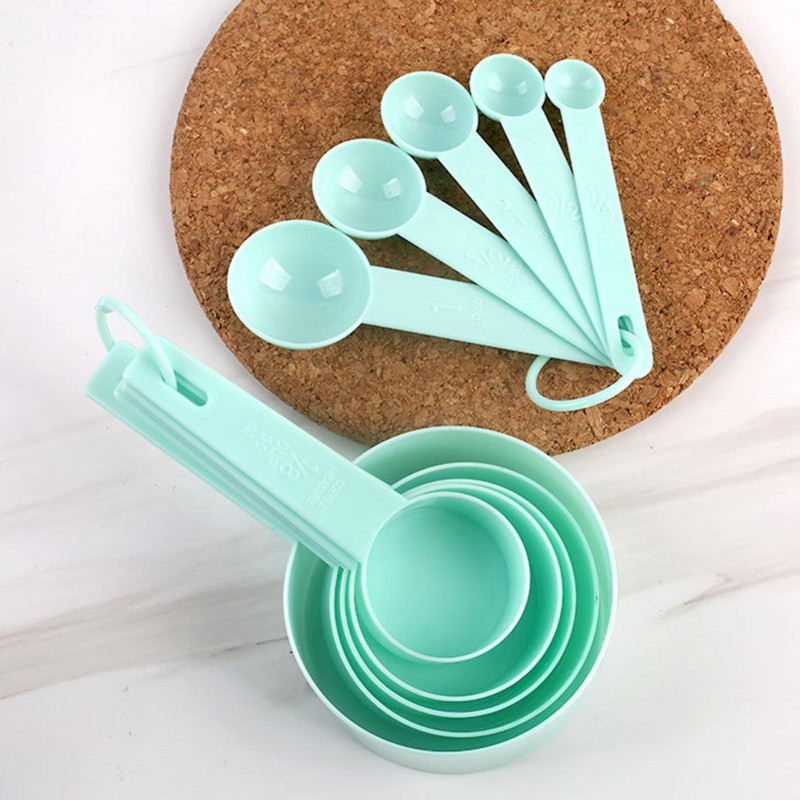 10Pcs Measuring Spoon Comfortable Grip Multifunctional Measuring Cup Easy to Clean Measurement Tools for Home Kitchen