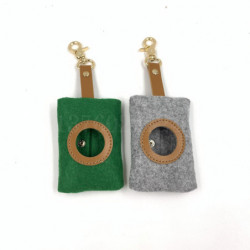 Portable Lightweight Dog Poop Bag Dispenser, 1 Piece, Green Portable Lightweight Dog Poop Bag Dispenser, 1 Piece, Green