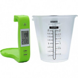 Digital Kitchen Scale And Measuring Cup With Black Lcd Display Digital Kitchen Scale And Measuring Cup With Black Lcd Display