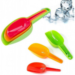 3 Pcs Ice Scoop, pelle d’alimentation pour animaux de compagnie Cat Food Scoop, cuillère pour chien, plasti polyvalent 3 Pcs Ice Scoop, pelle d’alimentation pour animaux de compagnie Cat Food Scoop, cuillère pour chien, plasti polyvalent