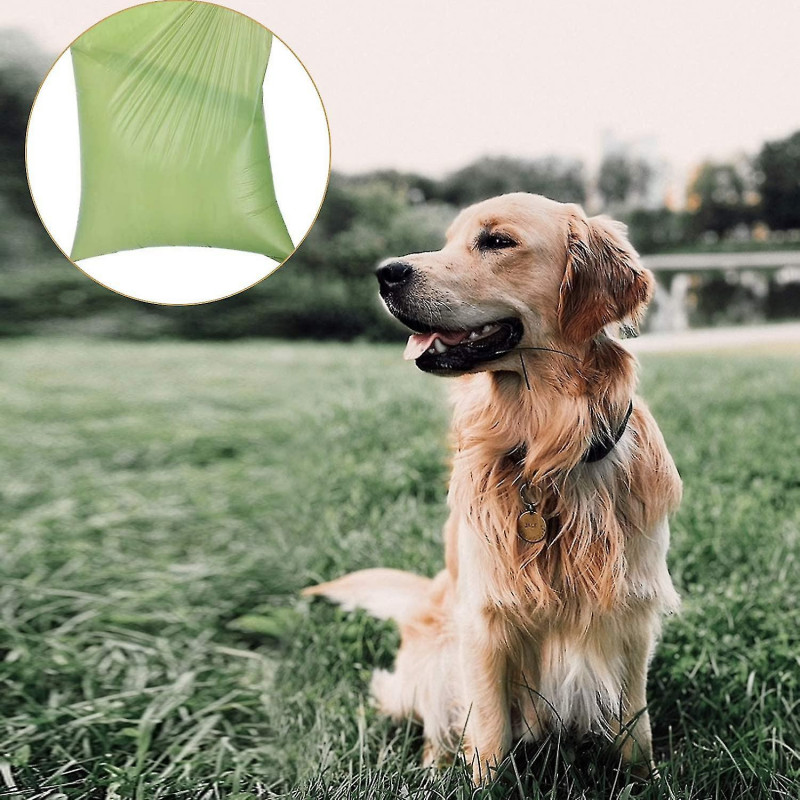 Distributeur de sacs à crottes pour chiens, porte-sacs à crottes avec lampe de poche à LED pour laisse, [...]