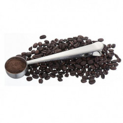 Stainless Steel Coffee Spoon With Bag Clip Sealing Tea Measuring Coffee Scoop Clip Multifunctional Food Kitchen Tools Stainless Steel Coffee Spoon With Bag Clip Sealing Tea Measuring Coffee Scoop Clip Multifunctional Food Kitchen Tools