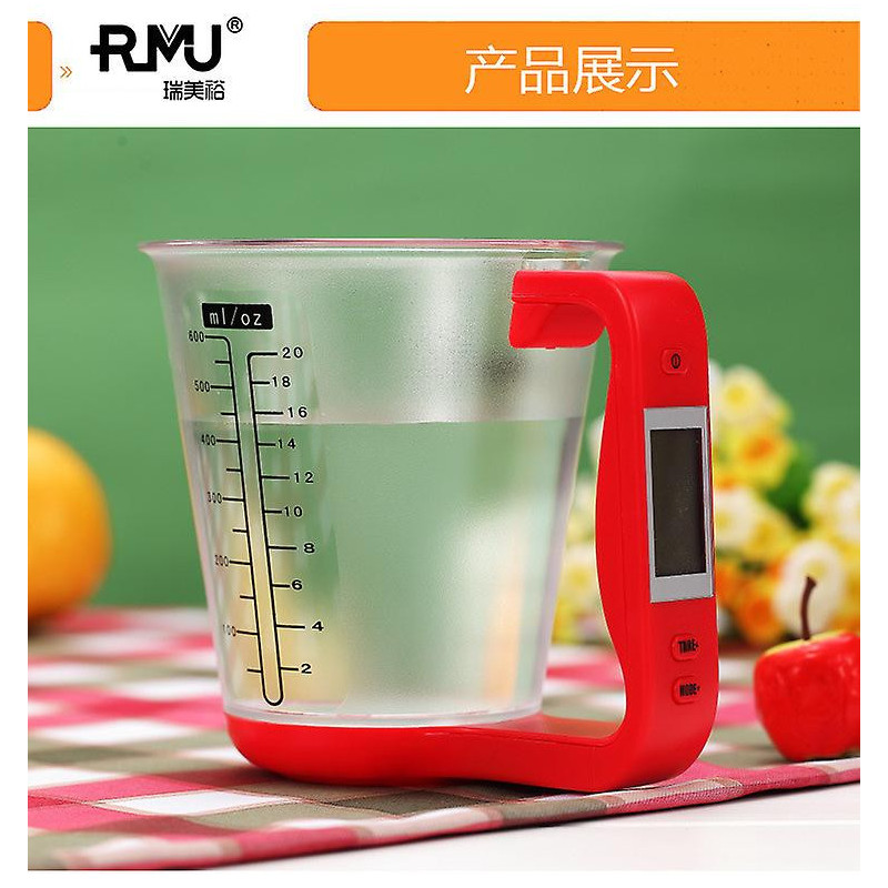 Electronic Measuring Cup Scale With Scale Baking Scale Kitchen Liquid Measuring Cup Electronic Scale Pet Dog Food [...]