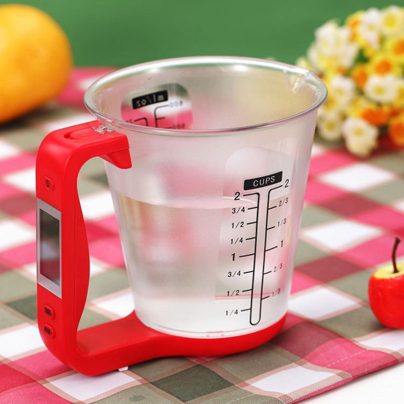 Electronic Measuring Cup Scale With Scale Baking Scale Kitchen Liquid Measuring Cup Electronic Scale Pet Dog Food [...]