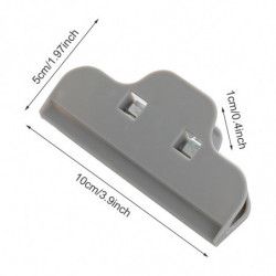 3pcs Kitchen Tool Holder Sealing Clip Plastic Accessories Household Food Preservation Abs Snack Bag 3pcs Kitchen Tool Holder Sealing Clip Plastic Accessories Household Food Preservation Abs Snack Bag