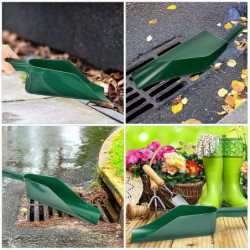 2Pcs Home Gutter Scoop Convenient Plastic Gutter Cleaning Scoop Downspout Gutter Scoop 2Pcs Home Gutter Scoop Convenient Plastic Gutter Cleaning Scoop Downspout Gutter Scoop