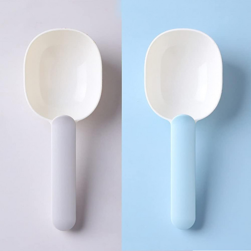 Pet Food Spoon, Dog Food Spoon,ABS Dog Food Scoop, Spoon, Cat Food Scoop, 2 Pieces (Pink)