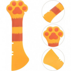 Pet Food Can Spoon Paw Shaped Food Pet Feeding Spoon Cartoon Pet Food Feeder (Pink ) Pet Food Can Spoon Paw Shaped Food Pet Feeding Spoon Cartoon Pet Food Feeder (Pink )