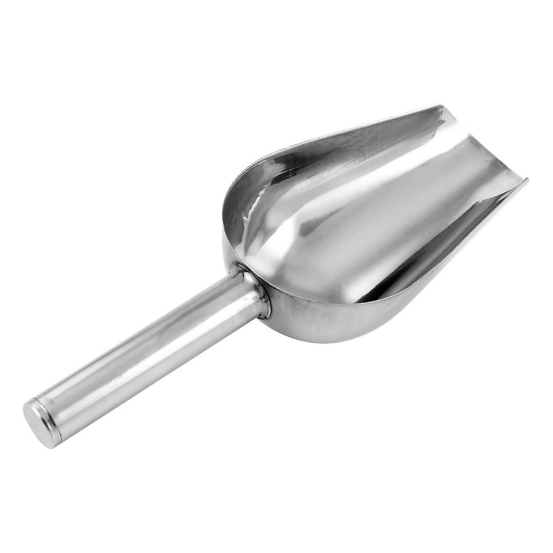 Multifunctional Scoops Stainless Steel Shovel for Pet Food Dry Goods Candies Popcorn Spices FlourRandom Handle Style