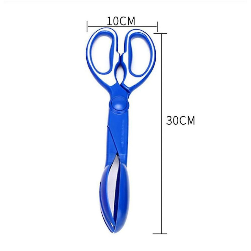 Waste Scissors Shovel Clip And Pet Dog Cat's Stool (blue)