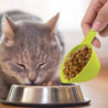 Cuillère à nourriture pour animaux de compagnie, tasses à nourriture pour chiens, tasses à mesurer en plastique et [...]