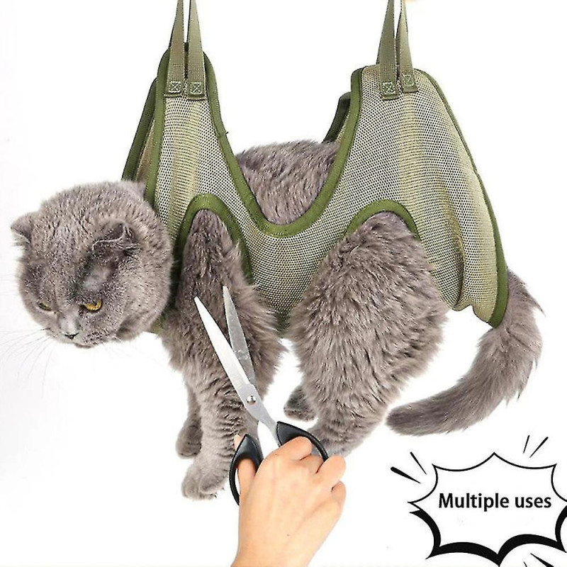Cat Grooming Nail Cutting Anti Scratch Bite Fixed Bag Bath Trimming Restraint Bag Pet Beauty Hammock Hanging Pet [...]