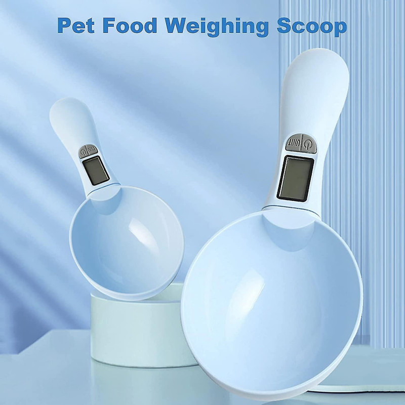 Animaux de compagnie Grain Scoop, Pet E-pesée et mesure Scoop, Digital Lcd Screen Measure Scoop, Portable Food [...]