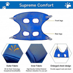 Cat Grooming Nail Cutting Anti Scratch Bite Fixed Bag Bath Trimming Restraint Bag Pet Beauty Hammock Hanging Pet [...]