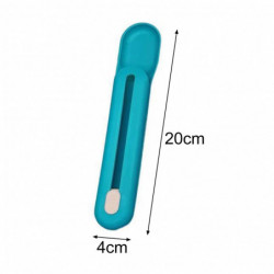 Pet Feeding Spoon Easy to Use Button Pushed Design Long Strip Plastic Cat Snacks Squeeze Feeder Pet Feeding Spoon Easy to Use Button Pushed Design Long Strip Plastic Cat Snacks Squeeze Feeder