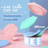 Dog Cat Canned Lid Silicone, 2-in-1 Pet Food Spoon Sealer Cover For Pet Feeding Can And Wet Food Storage