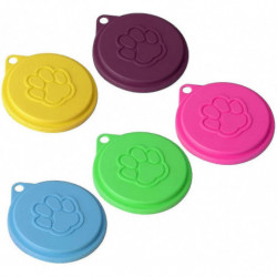 5 Pcs Pet Dog Cat Food Can Cover Pet Self-sealingreusable Pet Food Lids, Environmentally Friendlycolor Random 5 Pcs Pet Dog Cat Food Can Cover Pet Self-sealingreusable Pet Food Lids, Environmentally Friendlycolor Random
