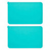2pcs Waterproof Non Slip Feeding Silicone Dog Cat Dishwasher Safe Pet