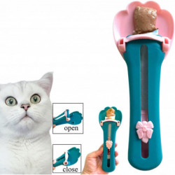 2Pcs Cat Strip Squeeze Spoon, Pet Feeder Cat Strip Squeeze Spoon,Sliding Cat Squeeze Liquid Snack Feeding Spoon 2Pcs Cat Strip Squeeze Spoon, Pet Feeder Cat Strip Squeeze Spoon,Sliding Cat Squeeze Liquid Snack Feeding Spoon
