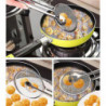 Multi-functional Filter Spoon With Clip Food Kitchen Oil-frying Bbq Filter
